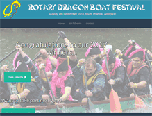 Tablet Screenshot of abingdondragonboats.org.uk